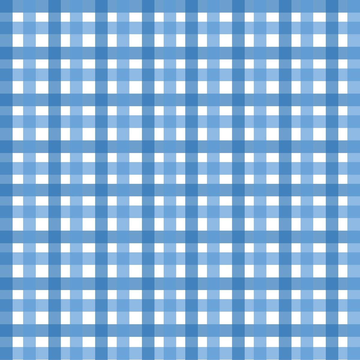Blue Plaid Pattern Illustration